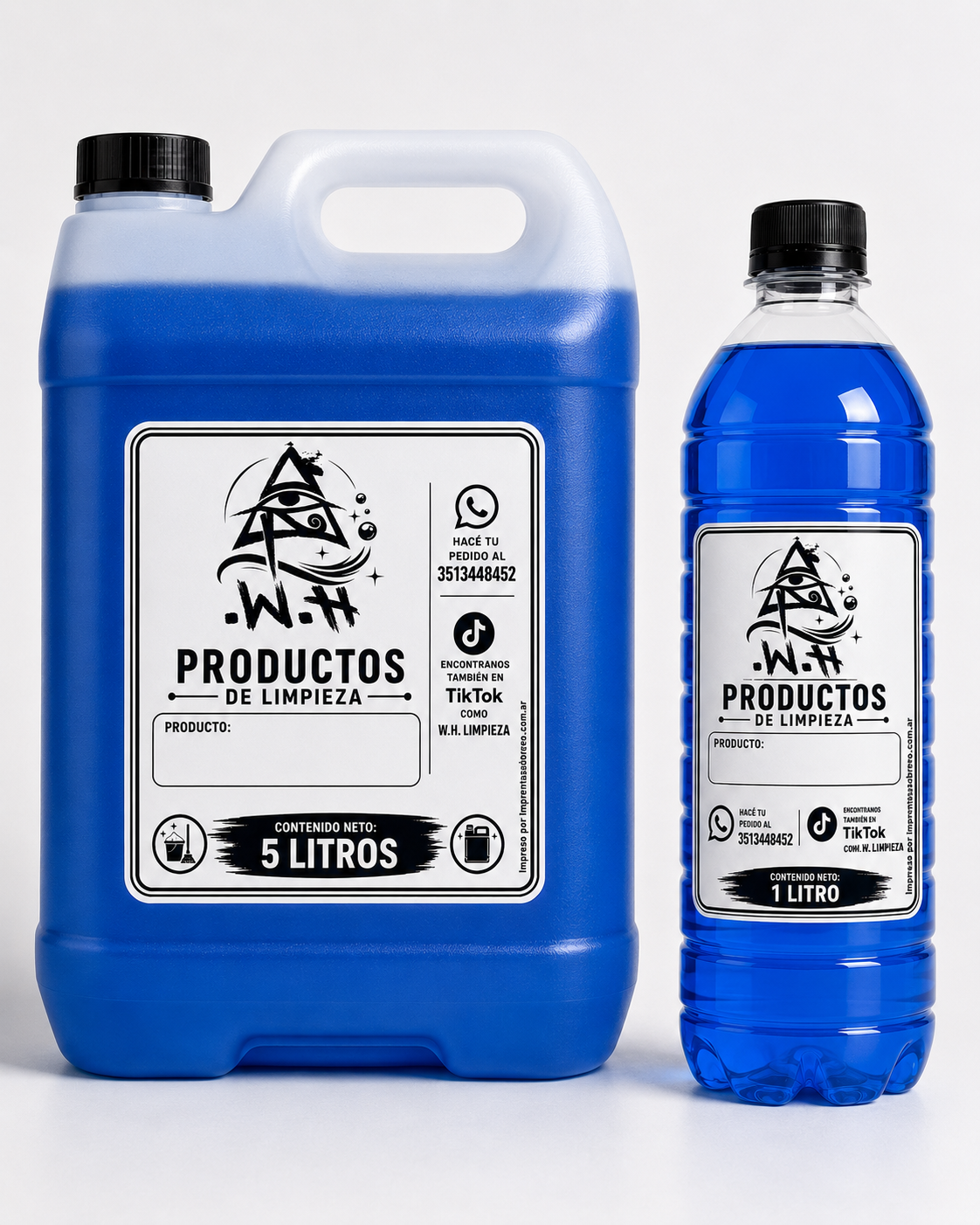 Jabón para Ropa Premium, con oxypower y blanqueador optico tipo Skip - Azul